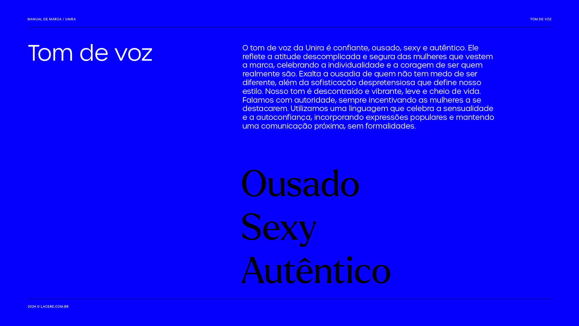 Tom de Voz